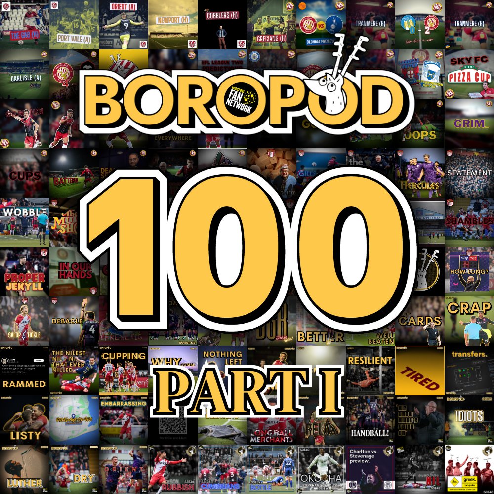 🎙️Boropod 3.44 - Boropod 100: Part I It's finally done and edited, polished up and published. Boropod 100! podfollow.com/boropod #WelcomeToBoropod #talksport