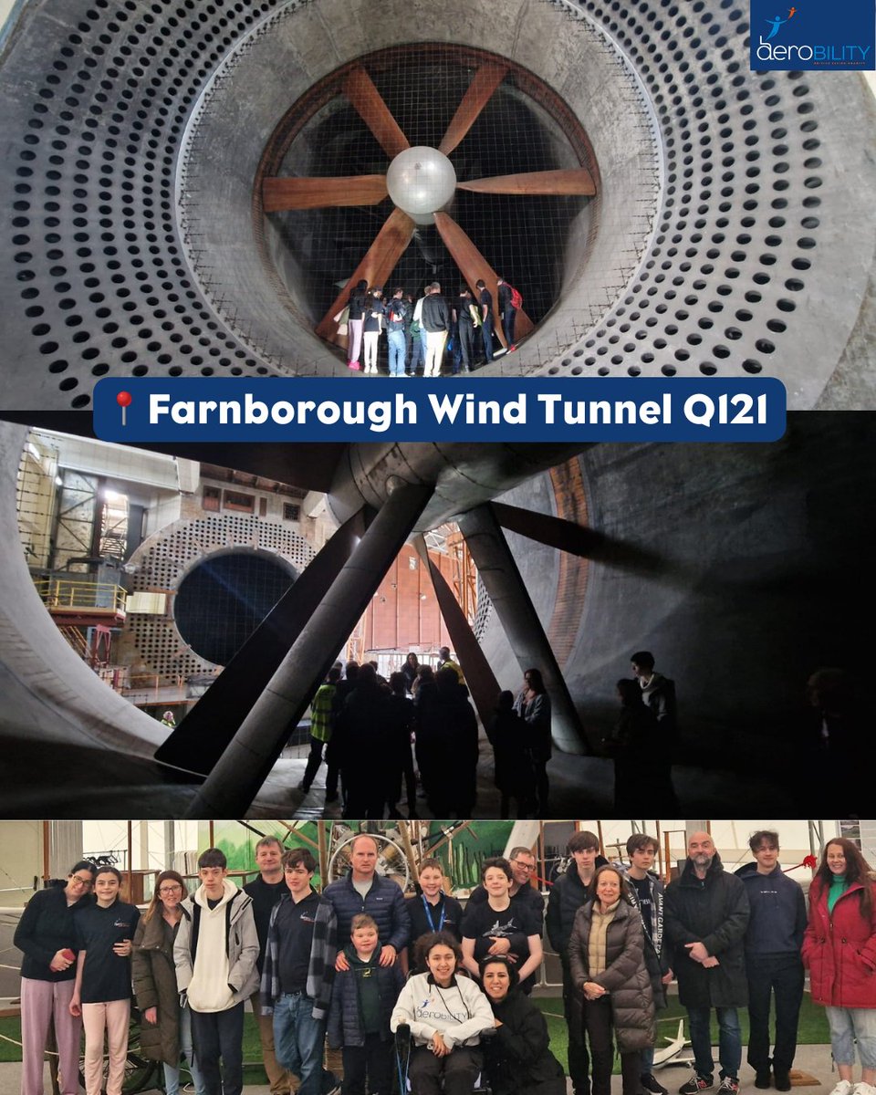 An exciting day out for AEP participants! For our first visit for the course, we were privileged to experience a tour of the Farnborough Wind Tunnel Q121 and the Farnborough Air Sciences Trust.
