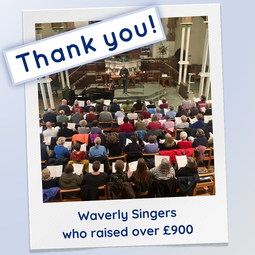 Our sincerest thanks to @waverleysingers for their captivating performance. To all who graced the event, thank you for contributing a remarkable £900 for The Fountain Centre, we are truly grateful! #fountaincentre #livingwithcancer #Communitysupport #thankyouthursday