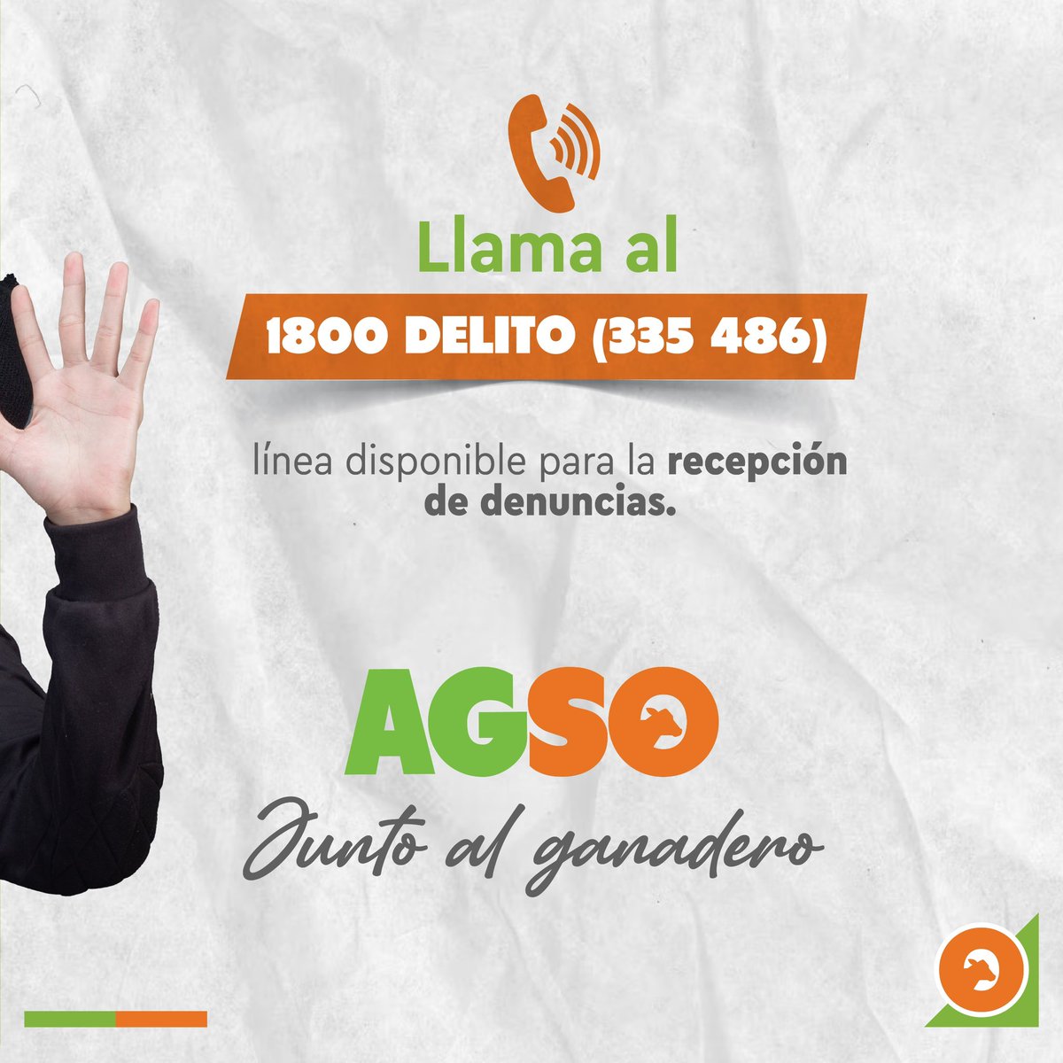 ¡Protege tu ganado! 🐮 

El artículo 199 del Código Orgánico Integral Penal establece que quien se apropie ilegalmente de una o más cabezas de ganado puede ser condenado a una pena de prisión de 1 a 3 años sin agravantes y de 3 a 7 si presenta agravantes.