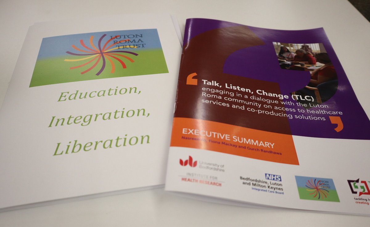 Today I joined @LutonRomaTrust & partner organisations for an important conference on 'Empowering the Roma in Luton'. We discussed challenges facing the Roma community in Luton & their 'Talk, Listen Change' report on access to healthcare services, co-produced with @uniofbeds.