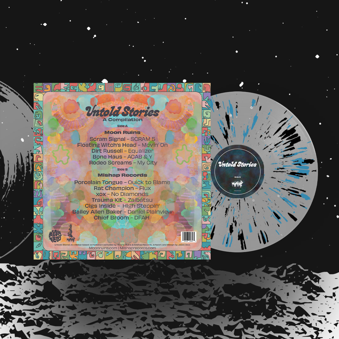 RecordExchange's tweet photo. Join us at from noon to 2pm April 20 for the Untold Stories @recordstoreday Pop-Up!

Celebrating the release of “Untold Stories,” a joint compilation from Boise labels Moon Ruins and Mishap, the event will feature performances by @floatingwtchshd, @ratchamp208 and Chief Broom. https://t.co/VrnHB4HJf9