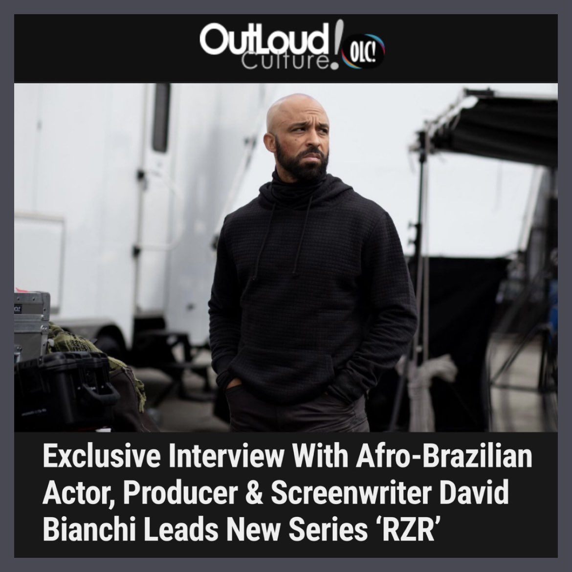 David Bianchi talks to @OutLoudCulture about his start in acting, his science fiction series ‘RZR,’ and more! 🌟 outloudculture.com/2024/04/11/exc…