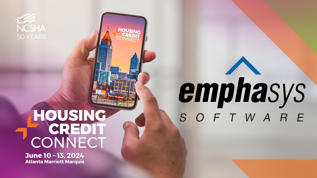NCSHA Events (@ncshaevents) on Twitter photo Housing Credit Connect attendees use the conference app to accelerate their networking and optimize their full schedules of sessions and meetings. Thanks to <a href="/emphasys/">Emphasys Software</a> for being the official #AppSponsor of #HCC24 in Atlanta this June! Stay tuned for event updates and learn more at Housing Credit Connect attendees use the conference app to accelerate their networking and optimize their full schedules of sessions and meetings. Thanks to <a href="/emphasys/">Emphasys Software</a> for being the official #AppSponsor of #HCC24 in Atlanta this June! Stay tuned for event updates and learn more at