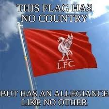 No flags or banners at Anfield tonight..