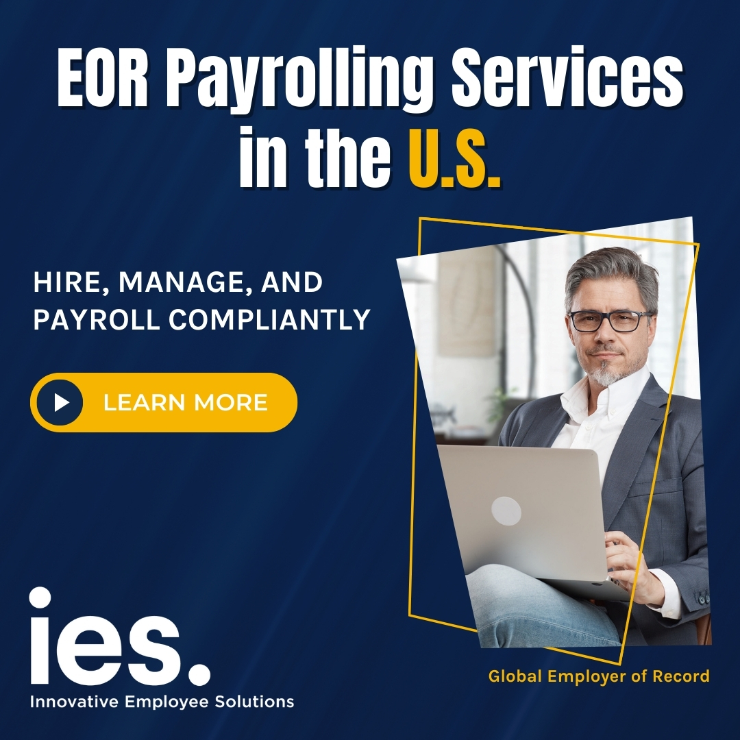 Engage workers with ease & accuracy anytime, anywhere in the United States. Learn more today! hubs.ly/Q02sk44L0 

@InnovativeES #IES #EOR #EmployerOfRecord #EORpartner #EmploymentSolutions #HR #HumanResources #Payroll #Payrolling #Manage #Onboarding #ContingentWorkforce