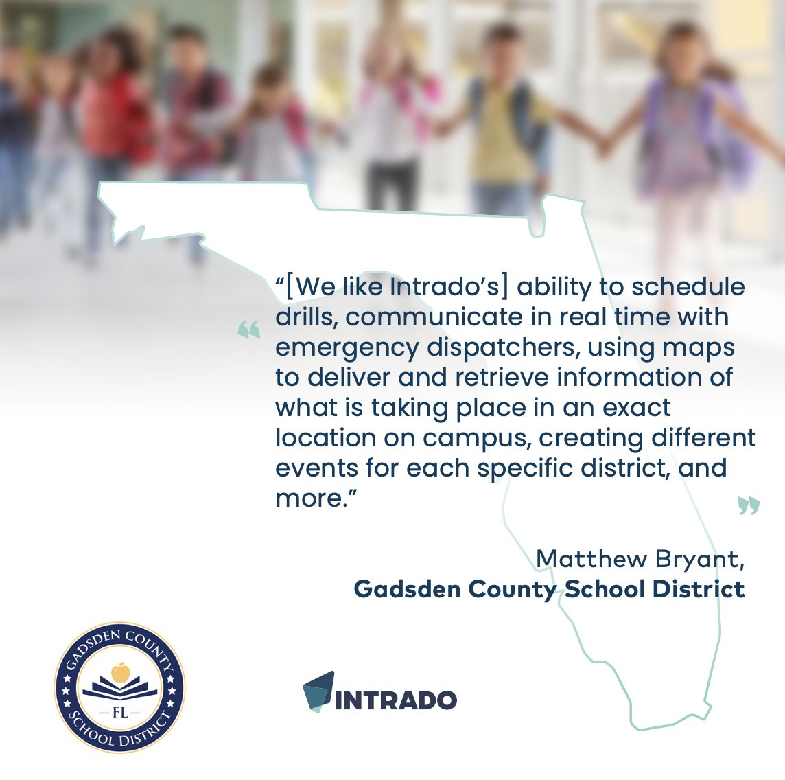 In 2022, Governor Ron DeSantis mandated improved #schoolsafety in Florida, requiring all schools to implement #massnotification systems for effective communication with local authorities. Explore how Gadsden Schools adopted Intrado’s innovative solutions.

hubs.la/Q02pk6jM0