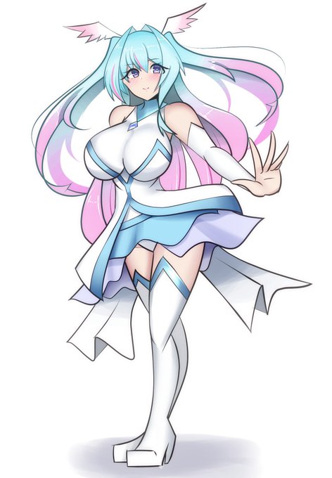 この姿のうちのましろちゃんは清楚力高そう。 