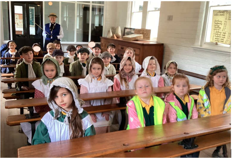 primary_meadows's tweet photo. Kingfisher Class have had a fantastic time at Blists Hill Victorian Town, especially experiencing the school room! We enjoyed visiting the shops and seeing traditional crafts. https://t.co/DvH1sPJVr5