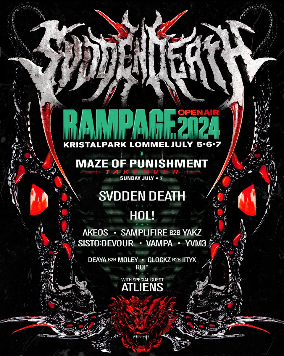 MAZE OF PUNISHMENT TAKEOVER - RAMPAGE OPEN AIR