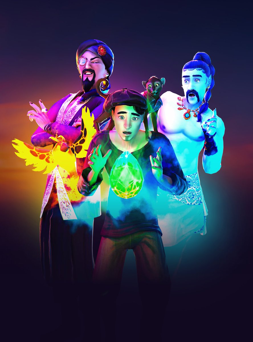 LilRedRidingSim's tweet photo. The Sims 4 “Aladdin” 🐒🪔🧞♂️
Please go shower @draufilm with compliments for this render he did for me! It depicts Aladdin, Abu, the Genie and Jafar in the #Sims4 #fantasysave - ✨magic! ✨ https://t.co/OgdzSKH7eD