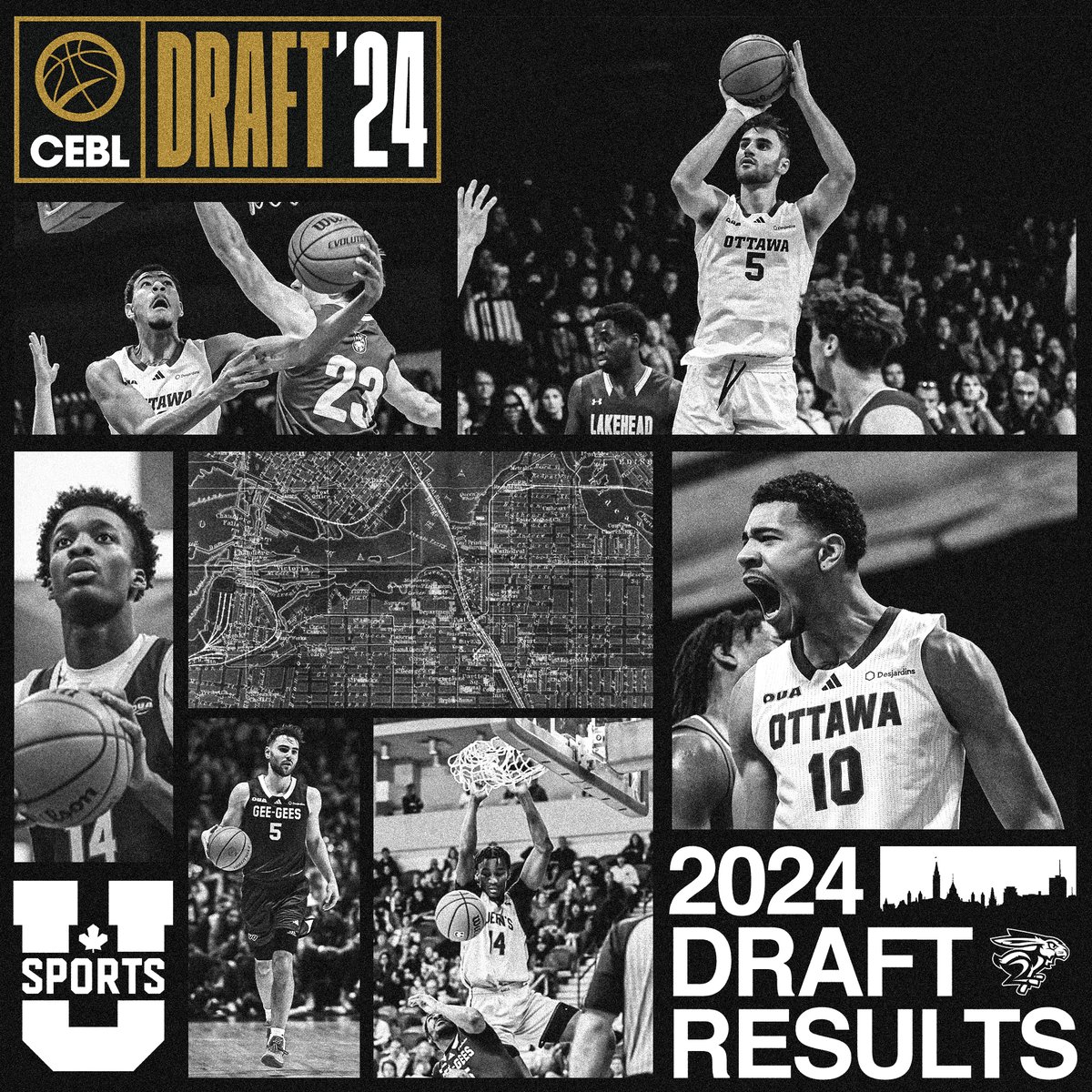 Our 2024 CEBL Draft Picks are here 🤝 ✔️ First Round: Dragan Stajic of the @GeeGeesMBB ✔️Second Round: Justin Ndjock-Tadjore of the @GeeGeesMBB ✔️Third Round: Michael Kelvin II of the @Queensmbball Read more; 🔗 theblackjacks.ca/ottawa-blackja… #TheCapital | #OurGame