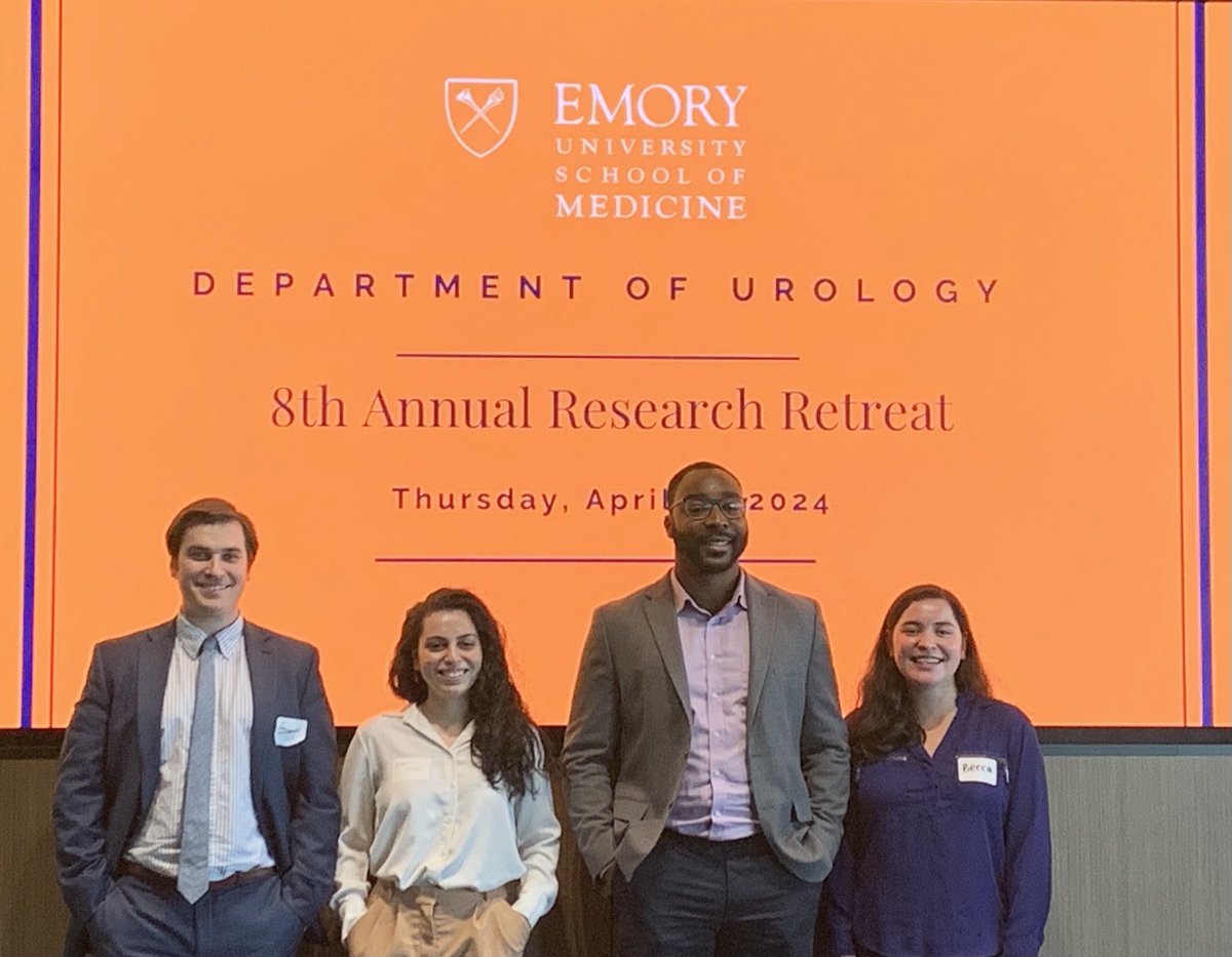 Akanksha Mehta (@akankshamehtamd) on Twitter photo Fantastic research presentations by our <a href="/EmoryMedicine/">Emory School of Medicine</a> and <a href="/MSMEDU/">Morehouse School of Medicine</a> medical students at the <a href="/emory_urology/">Emory Urology</a> research retreat! <a href="/Saw_Reed/">Sawyer Reed</a> <a href="/FarahHAbaza/">Farah Abaza</a> <a href="/uroglove/">Frank Glover</a> @rpankove Fantastic research presentations by our <a href="/EmoryMedicine/">Emory School of Medicine</a> and <a href="/MSMEDU/">Morehouse School of Medicine</a> medical students at the <a href="/emory_urology/">Emory Urology</a> research retreat! <a href="/Saw_Reed/">Sawyer Reed</a> <a href="/FarahHAbaza/">Farah Abaza</a> <a href="/uroglove/">Frank Glover</a> @rpankove