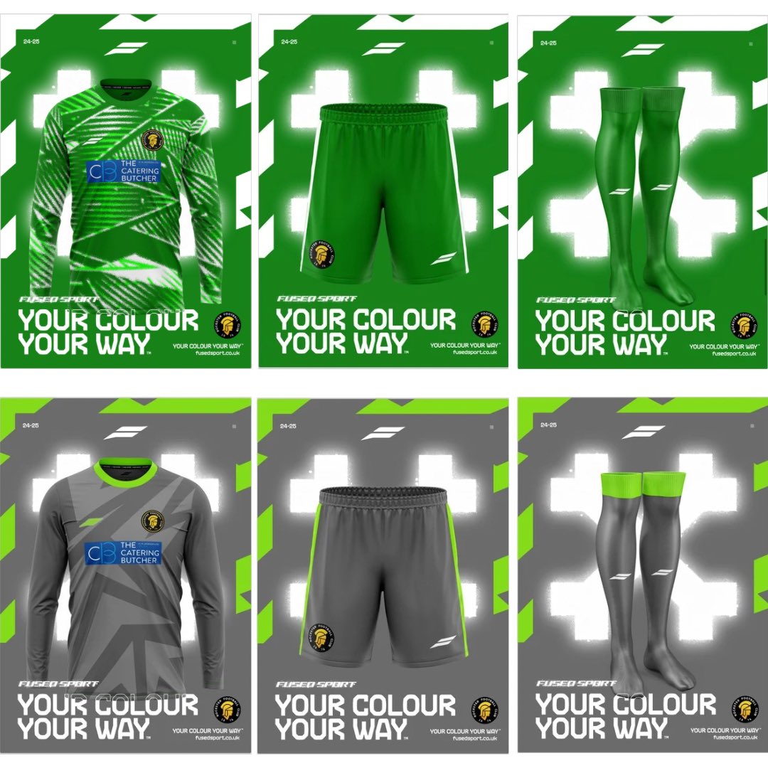RocesterFC1876's tweet photo. Introducing our new kits for the 2024/25 season! 🟡⚫️ #RocesterFC #NewKits @FusedSport https://t.co/zGFc3wvsr3