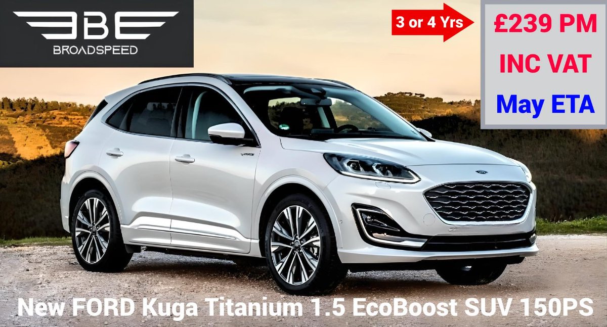 £239 PM Inc VAT | NEW Ford Kuga Titanium 1.5 Ecoboost Manual 150PS SUV | Flexi-Personal Lease from eg: £239 PM Inc VAT, 3 or 4 Years PCH, with £2,400 Deposit, 5k PA | Ask about Kuga ST Line X and CVT Deals | Free GB Delivery | Easy PX | Fee £199 | Whatsapp 07956 200000