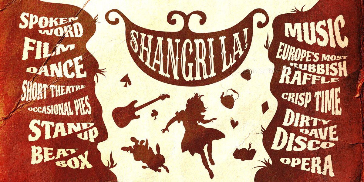 Shangri La! (@shangrilamcr) on Twitter photo Come on #Prestwich lets La!!! <a href="/ShangriLaMcr/">Shangri La!</a> alt cabaret this Friday. Amazing line-up of music and mayhem. Plus usual raffle and crisp time shenanigans! theshangrila.co.uk Come on #Prestwich lets La!!! <a href="/ShangriLaMcr/">Shangri La!</a> alt cabaret this Friday. Amazing line-up of music and mayhem. Plus usual raffle and crisp time shenanigans! theshangrila.co.uk