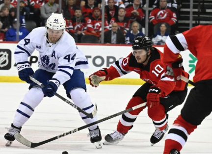 Devils and Leafs. What's the score, and who's the first star. Here are my thoughts. northstarbets.com/sportsbook/new… #Leafs #Devils #NHL #hockey #Matthews Northstarbets.com