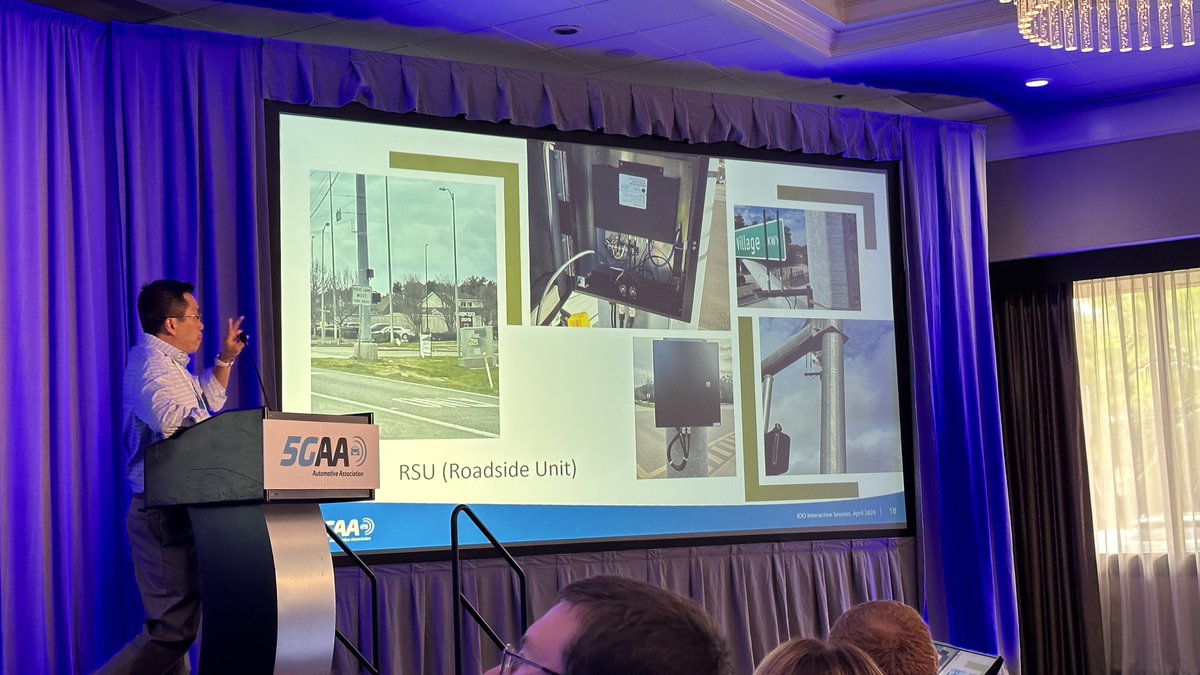 AppInfoInc's tweet image. Applied Information participated in the 30th 5GAA Meeting, engaging in sessions on Connected Vehicle tech and discussing advancements with industry leaders. Thanks to 5GAA for the valuable insights and networking, furthering the mission for safer roads. #5GAA #ConnectedVehicles