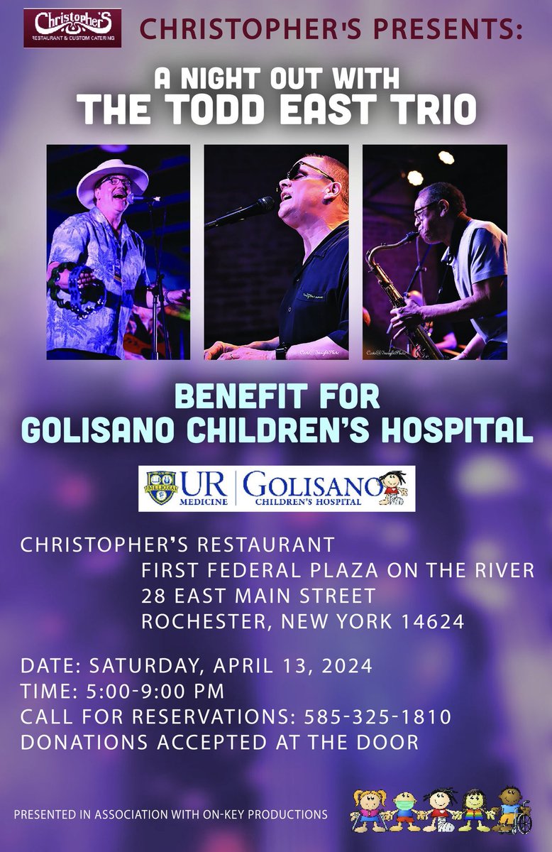 Don't miss out on this exciting event happening this Saturday, April 13! Click on the link below for more information about this event and other upcoming fundraisers in the community that are dedicated to supporting our families.💜👇🏽 urmc.rochester.edu/childrens-hosp…