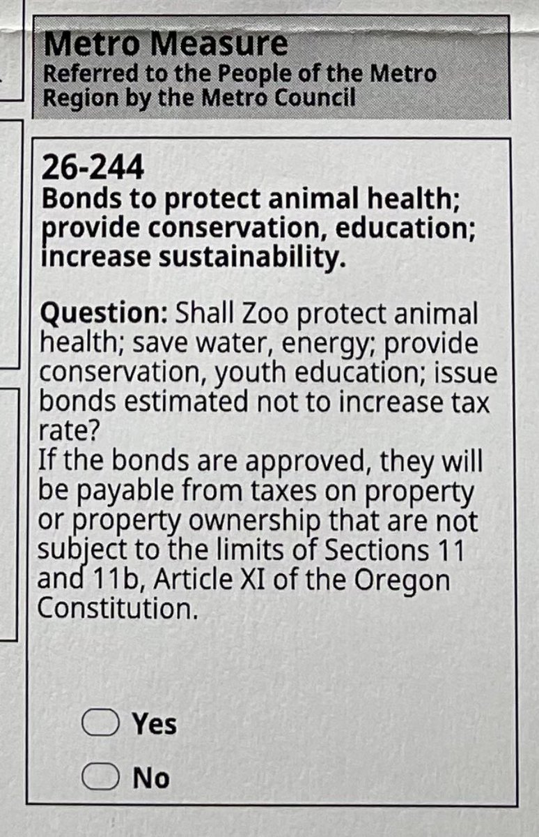 Portland is considering a bond measure to support zoos, but I’m urging voters to say no. Here’s why: 1.Animals suffer in captivity, experiencing stress and abnormal behavior. 2.Many zoos fail to provide even basic care, leading to animal deaths and neglect. 3.Animals are often