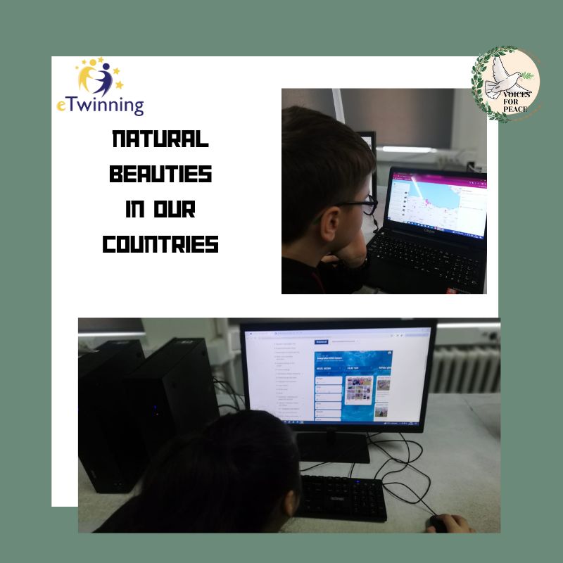 Our #VoicesforPeace #etwinning project Natural Beautiesin our Countries Collobrative #padlet map work. @23_ortaokulu @tretwinning @eTwinningDestek @rukiyeerr @moli8181 @samsunarge #Peace #SDG16