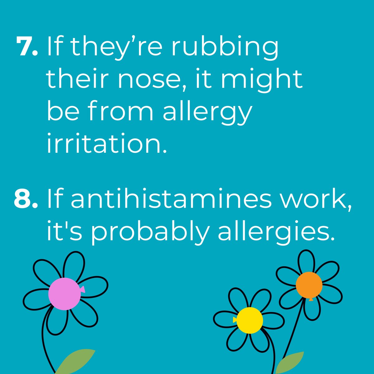 With so many overlapping symptoms, allergies and colds can often get confused. Learn the difference to get your child the care they need: bit.ly/3Jf8AXJ