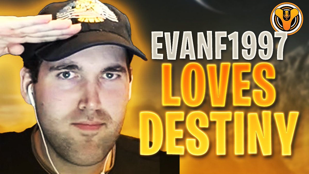 thedestinynerds's tweet image. Ever heard of @evanf1997_ ? We love him. Check out our latest episode with him. youtu.be/h9XTFecebOk?si…