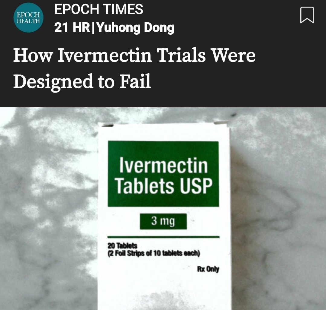 How Ivermectin Trials Were Designed to Fail link.theepochtimes.com/mkt_app/health…