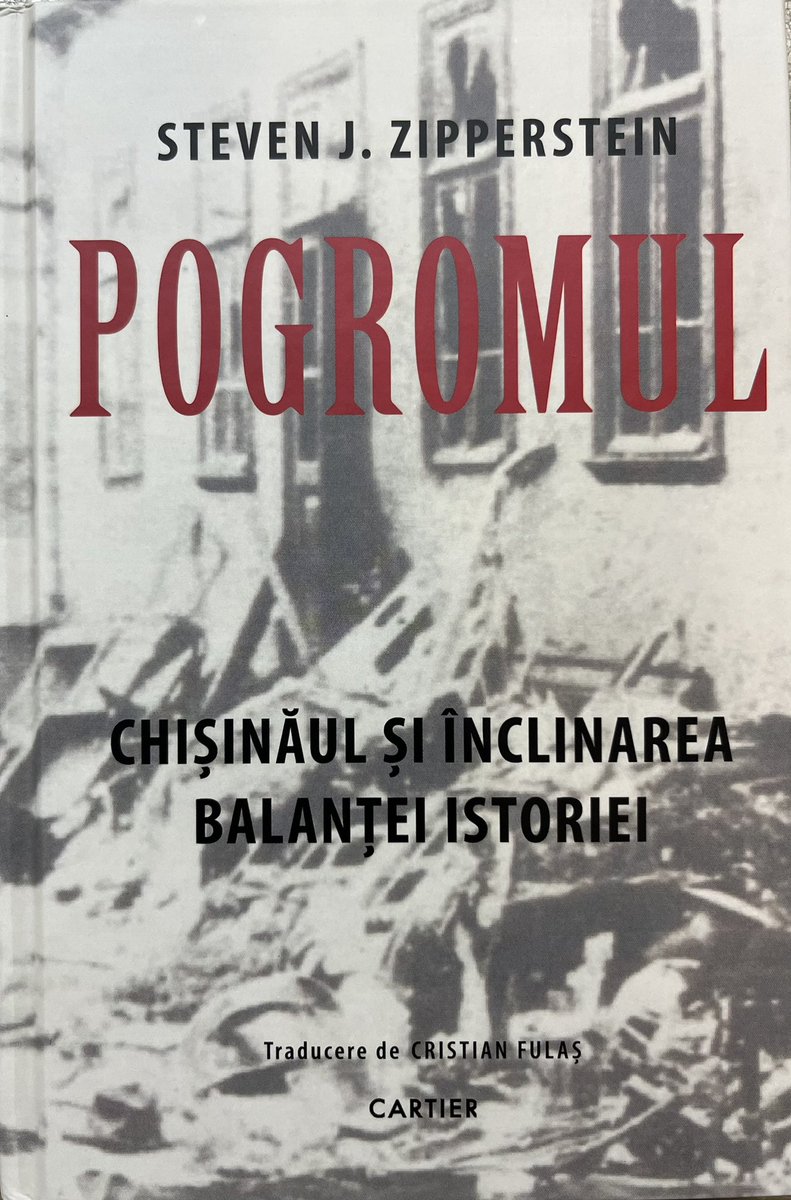 A seminal book on the Chisinau Pogrom was translated into Romanian & presented at @EdituraCartier. Having attended the event, I was reminded about the importance of promoting tolerance & intercomunal harmony in our society. We remember our difficult history & will #NeverForget.