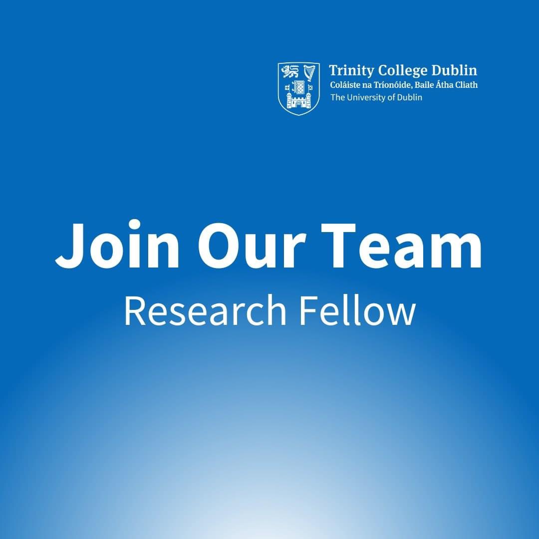 We are hiring a Research Fellow to join @TCPHI_TCD and assist with service improvement innovation initiatives with @DMHospitalGroup (@TUH_Tallaght and Naas General Hospital). Closing date for applications: 12 Noon, 7 May 2024 Find out more and apply: my.corehr.com/pls/trrecruit/…