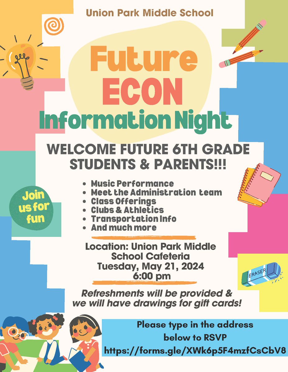 Future Econs! Please join us for information night. Please RSVP at forms.gle/XWk6p5F4mzfCsC…