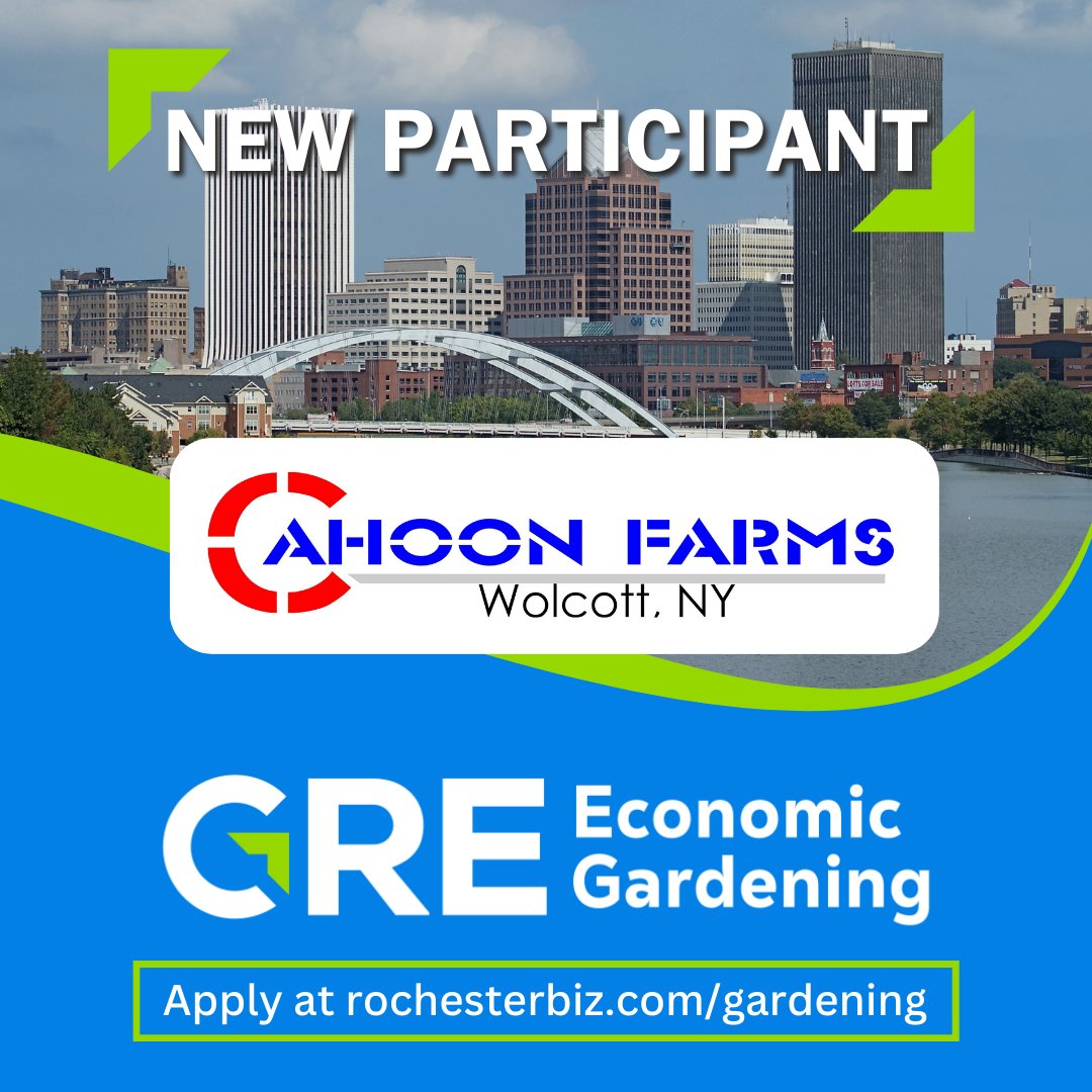 Cahoon Farms, apple farm & processing plant in the #GreaterROC region, has provided high-quality fruit products for over 50 years. They recently enrolled in the GRE Economic Gardening program. Looking to boost revenue and increase sales leads? Apply here bit.ly/4a9C05j