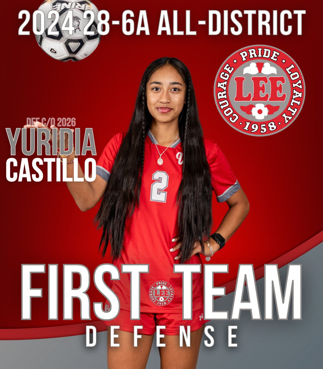 Congratulations to Sophomore CB Yuridia Castillo for being selected to the 2024 28-6A All-District First Team! #GoVols