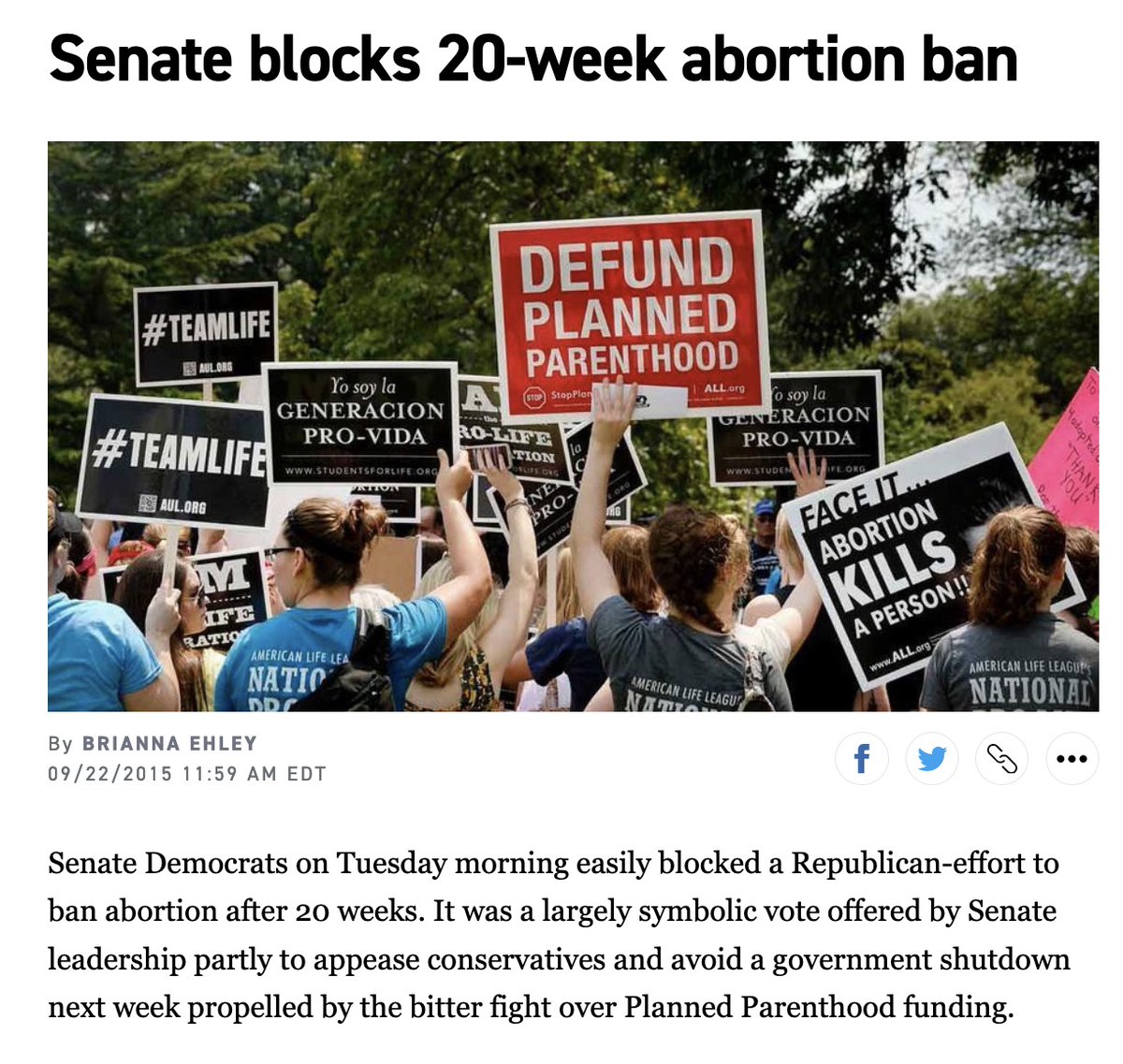 Important dynamic! Yes, 'leave it to the states' was a talking point — a disingenuous one. Every House and/or Senate GOP majority in recent memory has pushed FEDERAL abortion restrictions; nearly every R has voted yes & pro-life groups backed this. Trump endorsed a 20-week ban.