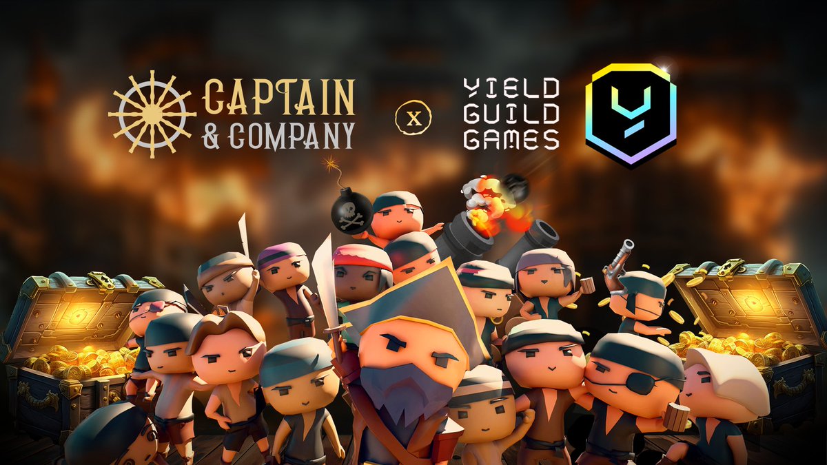 💥 Captain & Company will be sailing with @YGG on @Yggphroadtrip! ⛵

🎁 GIVEAWAY: 25x Captain Access Codes

1️⃣ Like, RT, and bookmark
2️⃣ Tag two pirates for yer crew
3⃣ Follow @capncompany, @YieldGuild, @Yggphroadtrip 

🎉 Winners drawn in 72hr!