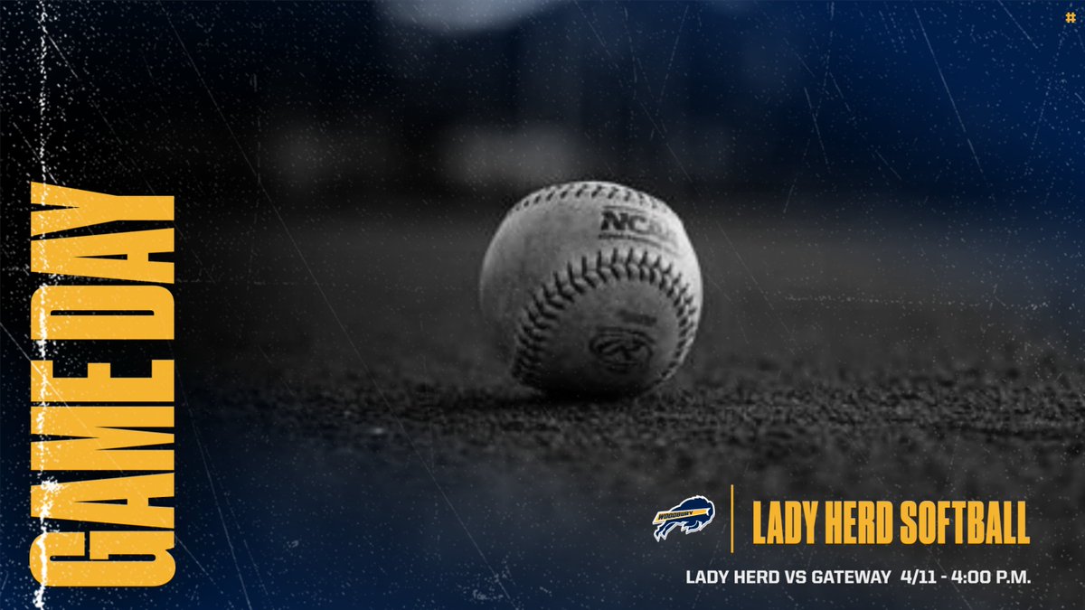 Come and support our Lady Herd Softball team for their Season Home Opener!  Game will be played at the Francis Ave Softball Field starting at 4:00 p.m.