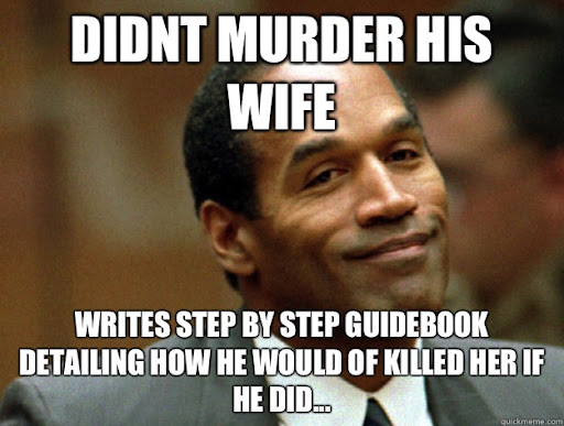 Let's spend today having the media rewrite history by turning OJ Simpson back into a sports hero by ignoring the evidence clearly pointing 2 him being the murderer of Nicole Brown & Ronald Goldman. #OJsimpson #oj #NicoleBrown #RonaldGoldman #CNN #MSNBC #FoxNews #nbcnews #cbsnews