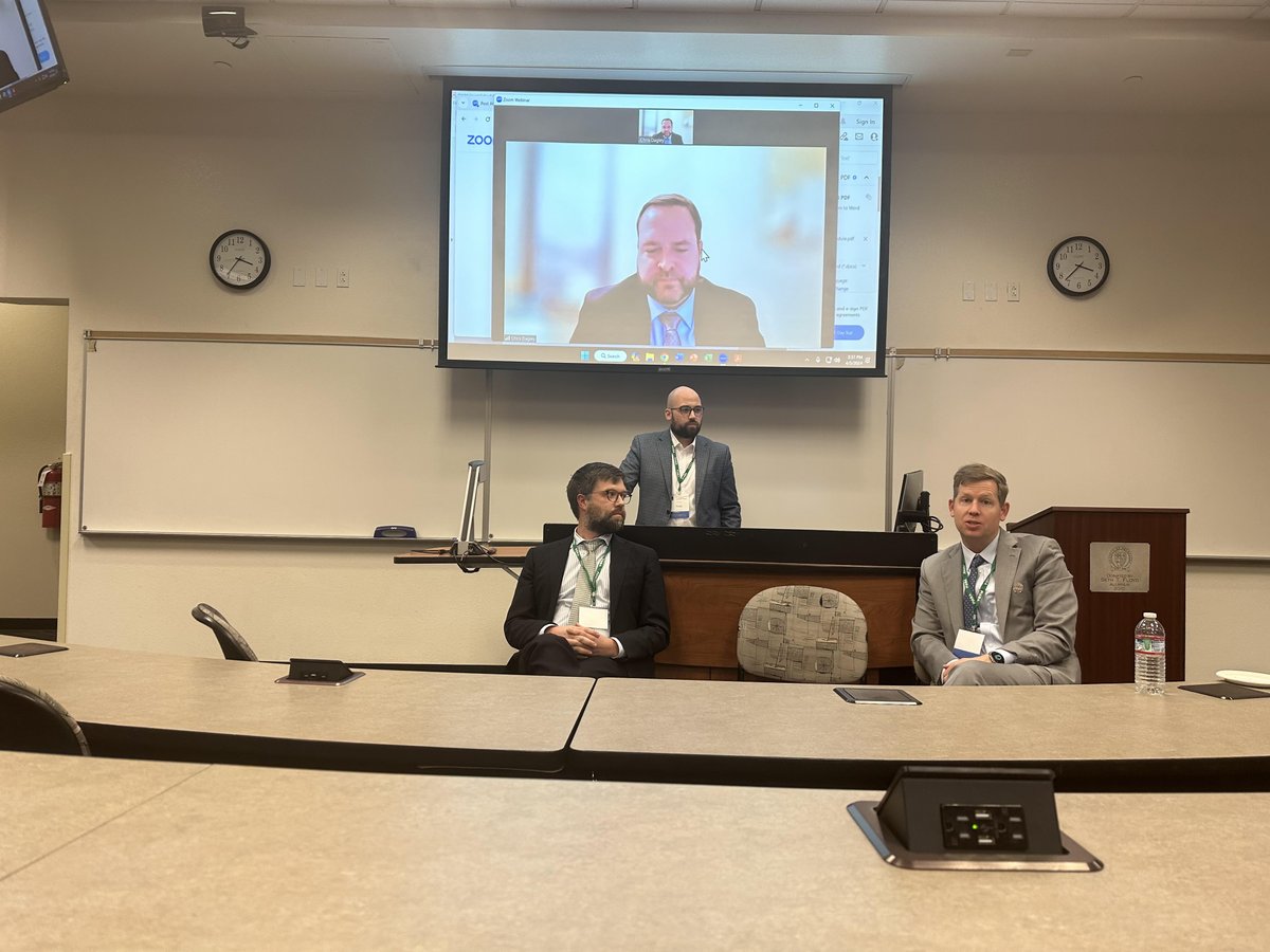 Last week, Professor Benjamin Edwards hosted the Midyear Meeting for the @PIABANews at UNLV. He moderated one panel on 'Lies, Damn Lies, and FINRA Statistics' and spoke as a panelist on 'AI, the SEC, and Changing Investor Landscape.'