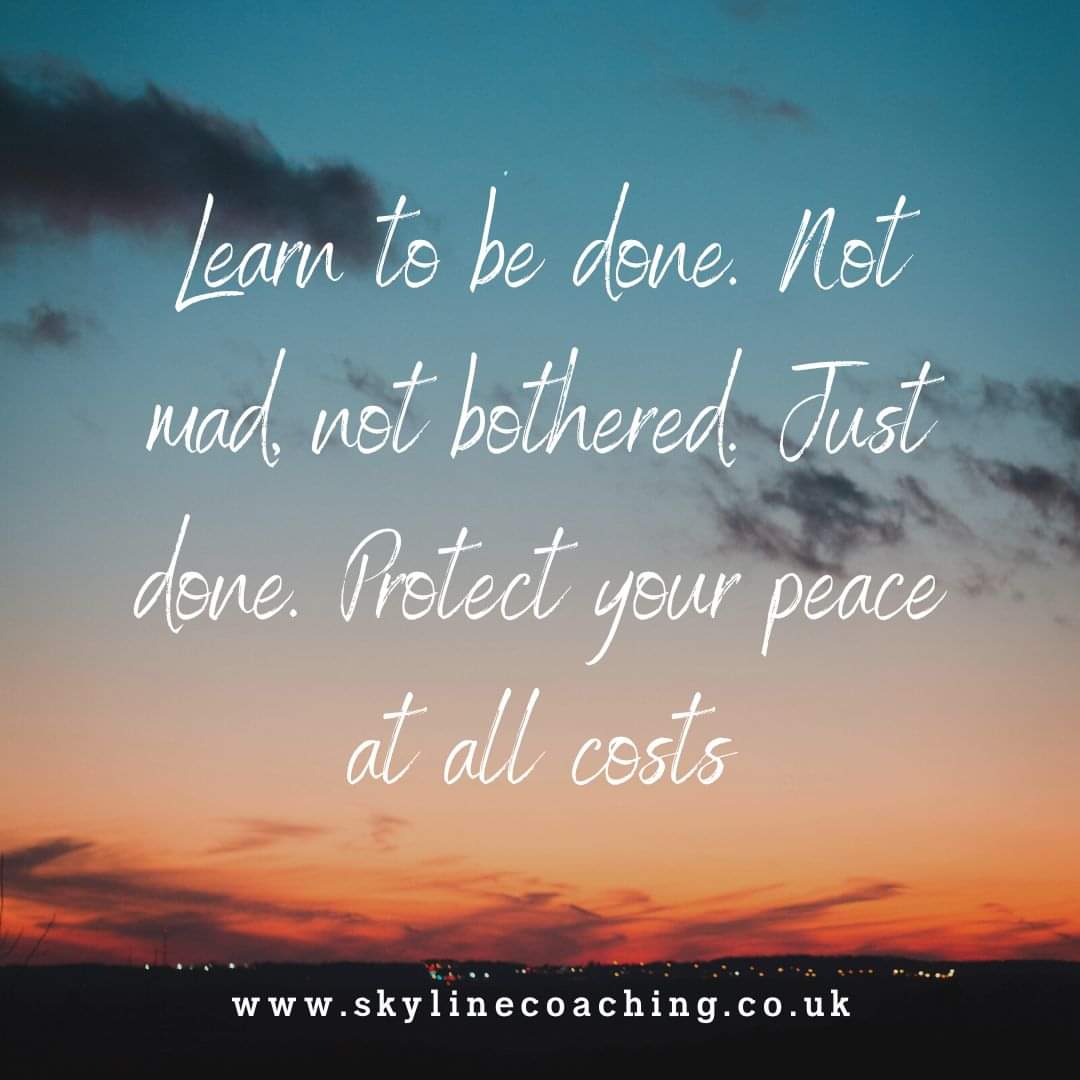 No time for drama, just good vibes! Embrace being 'done' with negativity and watch your world transform. Your peace is your power! #ProtectYourPeace #CoachingEmpowerment