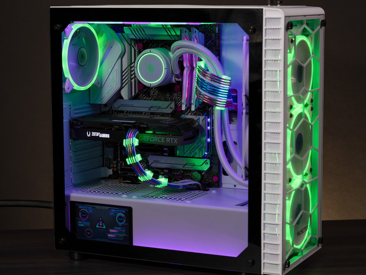 Critical Error Computing (@errorcomputing) on Twitter photo A beautiful PC from our now discontinued Eye-Candy Fun Size Line, beautifully captured by Trey, one of CEC's owners and artists.
This PC design was the star of the show at CEC for nearly 2 years in the legendary Musetex 903 Case. It used the <a href="/IDCOOLING/">ID-COOLING</a> Zoomflow 240mm Radiator, A beautiful PC from our now discontinued Eye-Candy Fun Size Line, beautifully captured by Trey, one of CEC's owners and artists.
This PC design was the star of the show at CEC for nearly 2 years in the legendary Musetex 903 Case. It used the <a href="/IDCOOLING/">ID-COOLING</a> Zoomflow 240mm Radiator,