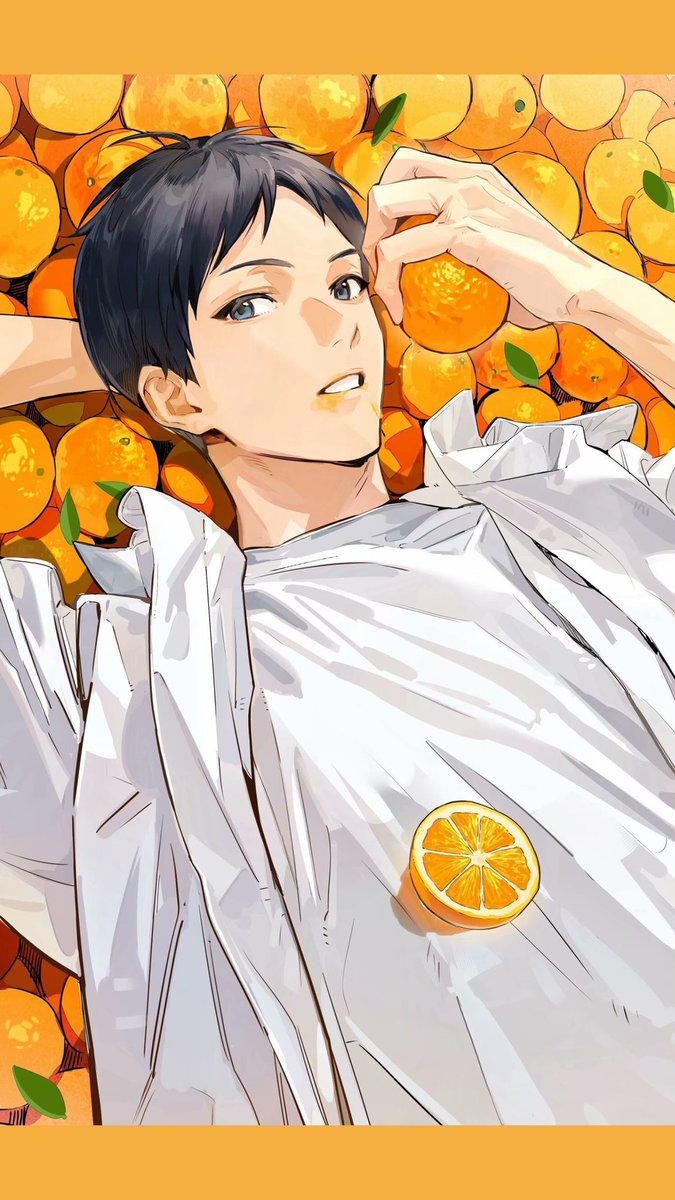 qyhssss's tweet photo. #kagehina 
🍊🫐 https://t.co/W2TMRNJHYZ