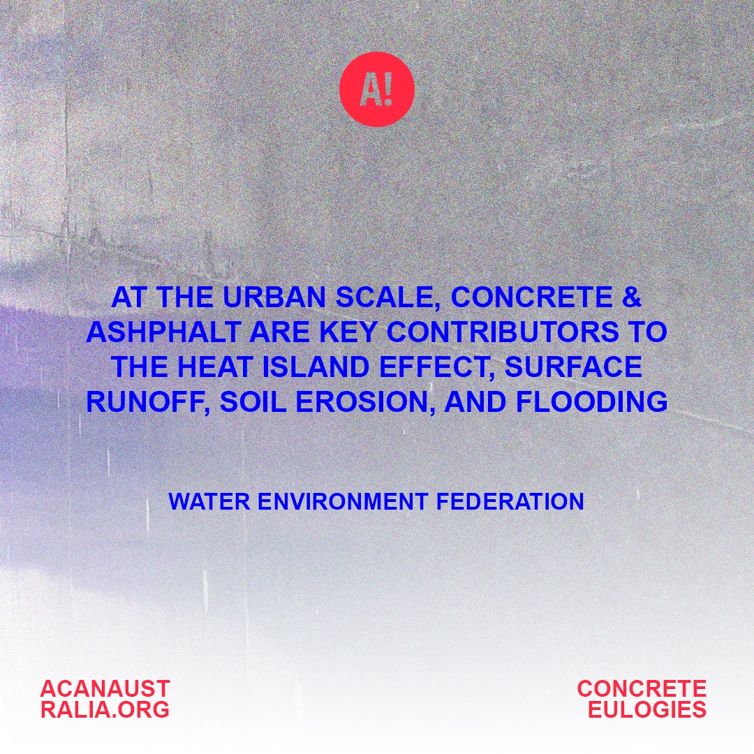 CONCRETE EULOGIES now available to view online! How do we mourn #concrete? Can we keep building in concrete? Has #embodiedcarbon caught up with our concrete addiction? In their first event of 2024, @acanaustralia laid concrete to rest. Watch now: youtube.com/watch?v=o8ed1Z…