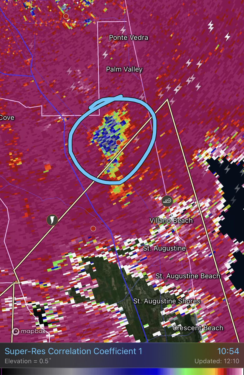 That is a BIG debris signature in #florida