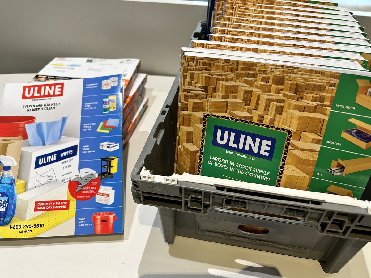 RubyWray's tweet image. Why are businesses like @uline still allowed to send unwanted paper catalogues? @NCC_CNC #fines #forestry #conservation #protectourforests #Canada #trash #savetrees #godigital #RevivalFilmStudios #FilmTO #ecobusinesspractices #ecofriendly