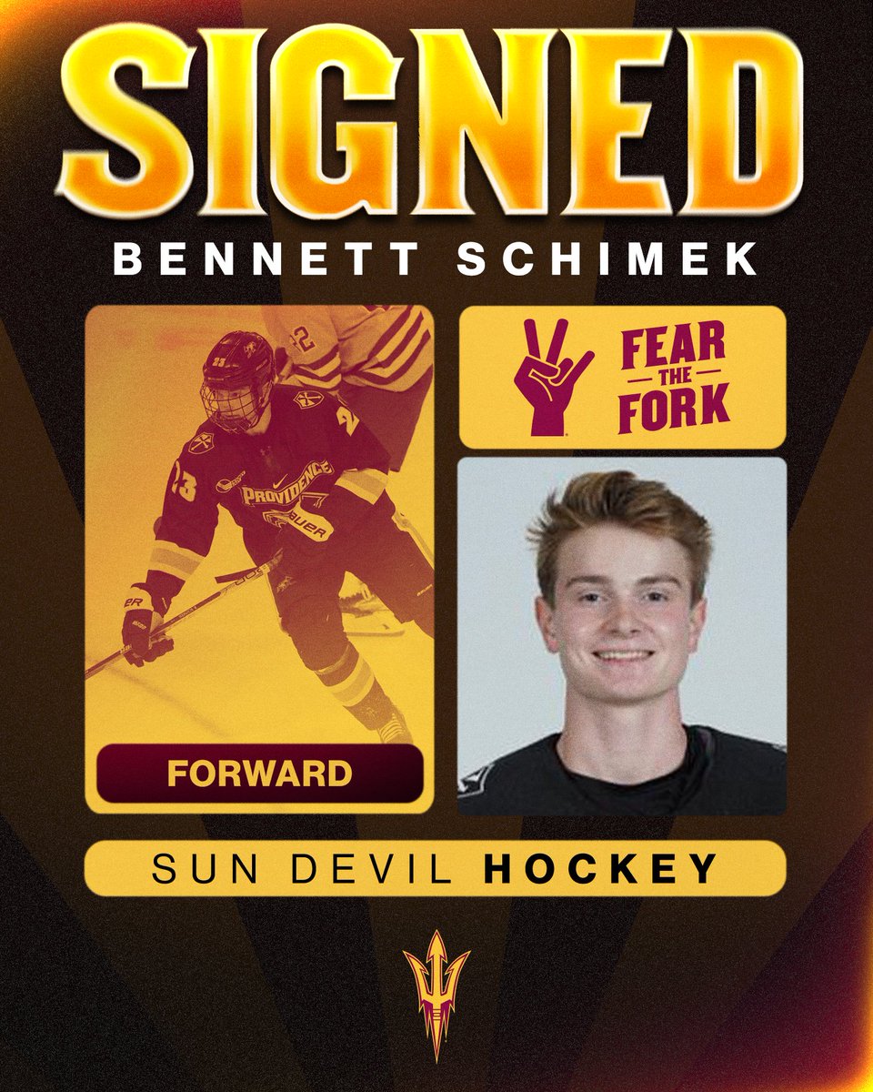 From Friar to Devil, welcome to Sun Devil Country, @bennett_schimek 😈 #BeTheTradition