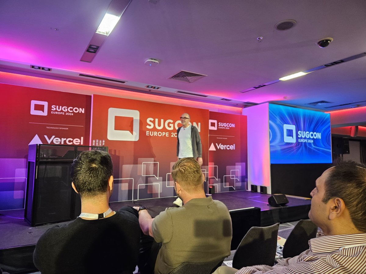 This morning @daveof #CEO of #Sitecore opening #Sugcon 2024 in Dublin. Exciting insights on what's most important to Sitecore: Product, People, Ecosystem...