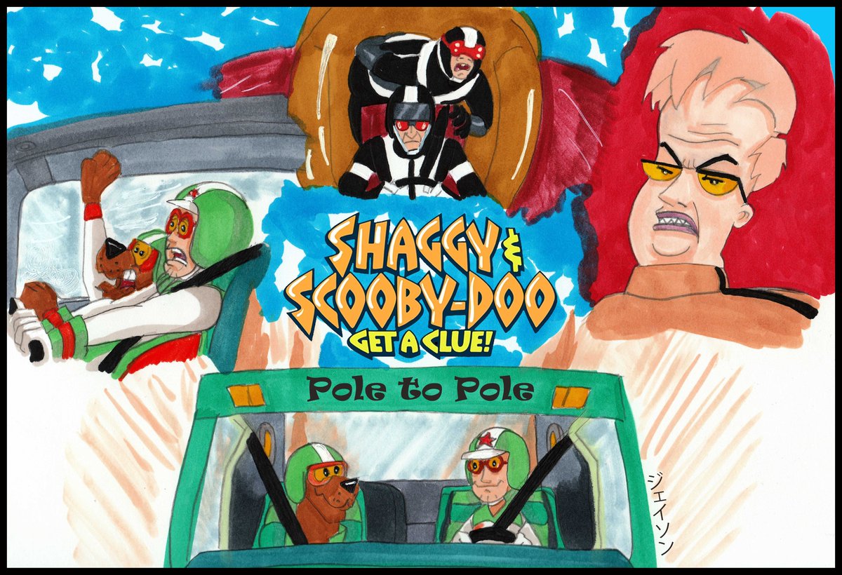 Shaggy & Scooby-Doo Get A Clue Title Card Re-Creation

Day 11 - Pole to Pole

Art by: Jason Montoya
instagram.com/jason_montoya_…

#ScoobyDoo #Art #Drawing #DrawingChallenge #GetAClue #Scooby #TitleCardRecreation