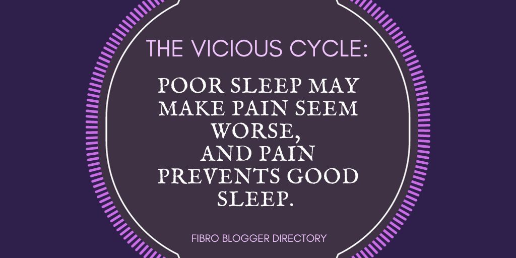 #Fibromyalgia and the vicious cycle