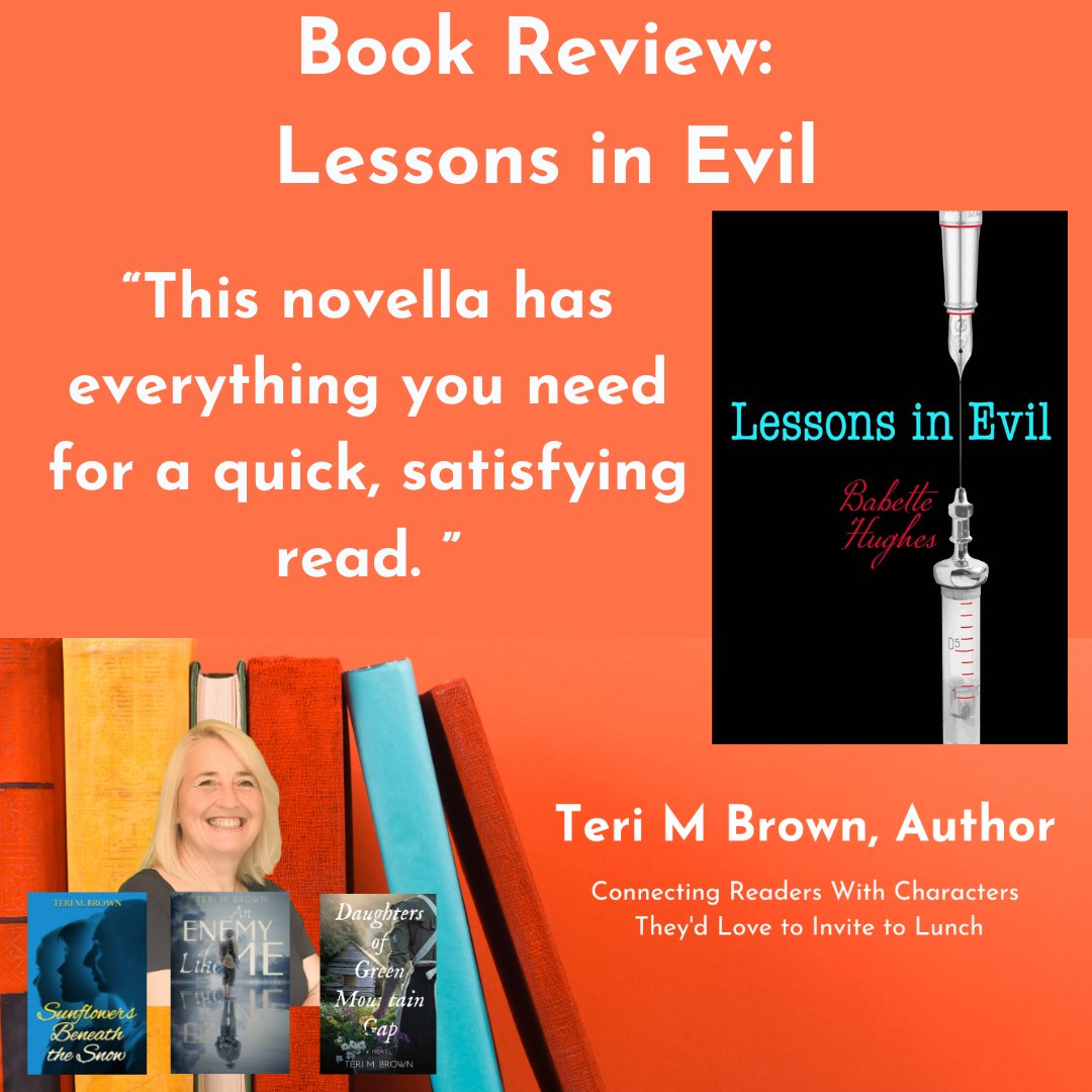 #BookReview by #terimbrownauthor

A wonderful historical suspense novella that will have you from page one!

terimbrown.com/blog/book-revi…

#sunflowersbeneaththesnow
#anenemylikeme
#daughtersofgreenmountaingap
#characterdriven
#historicalfiction
#awardwinningauthor
#recommendedreads