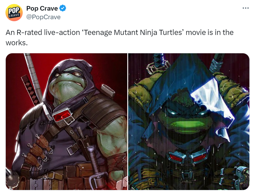 KreekCraft's tweet photo. I will say the F word ONLY if Michelangelo says it first https://t.co/UvQmU2IFqh